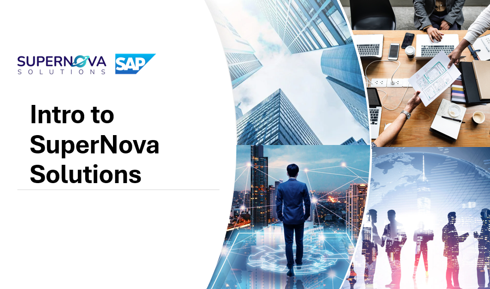 Intro to SuperNova Solution  GC-003