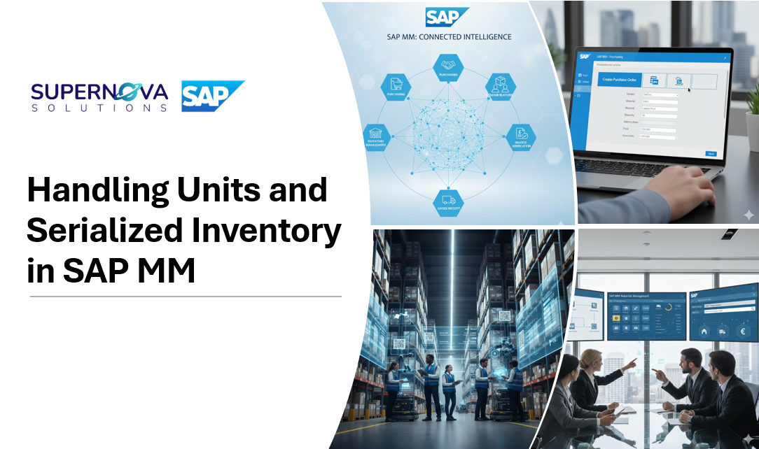 Handling Units and Serialized Inventory in SAP MM S4-21