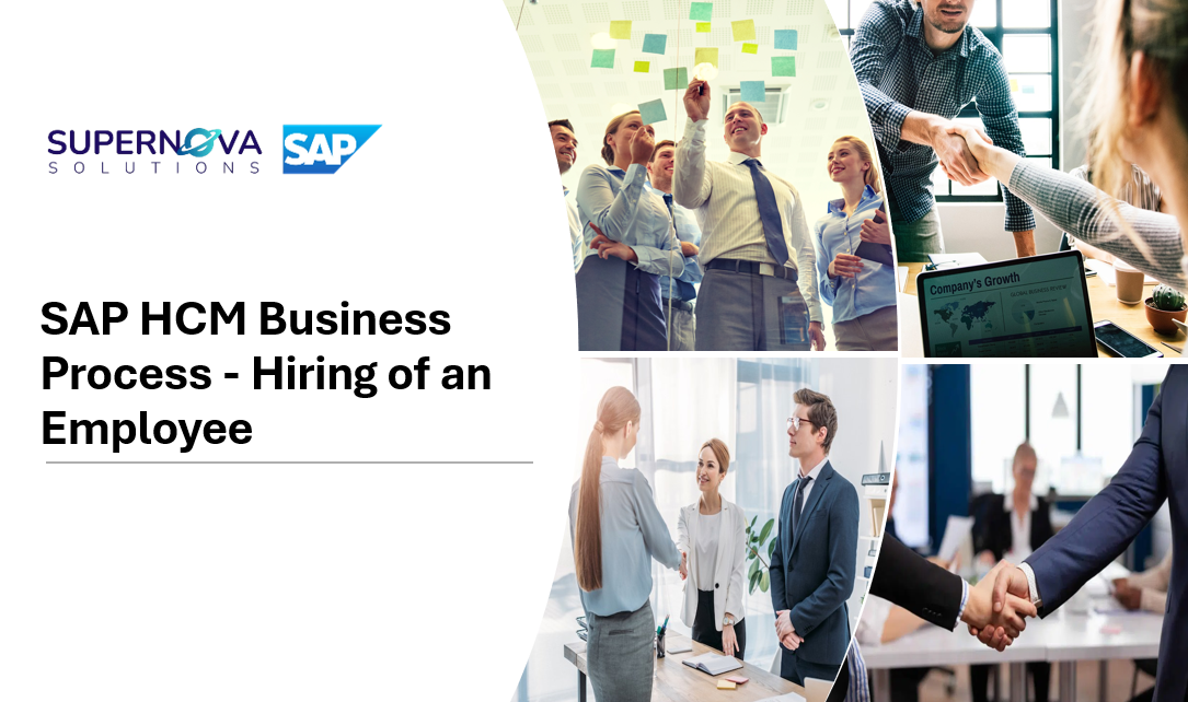 SAP HCM Business Process - Hiring of an Employee S4-23